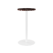 White Halo Bar Table